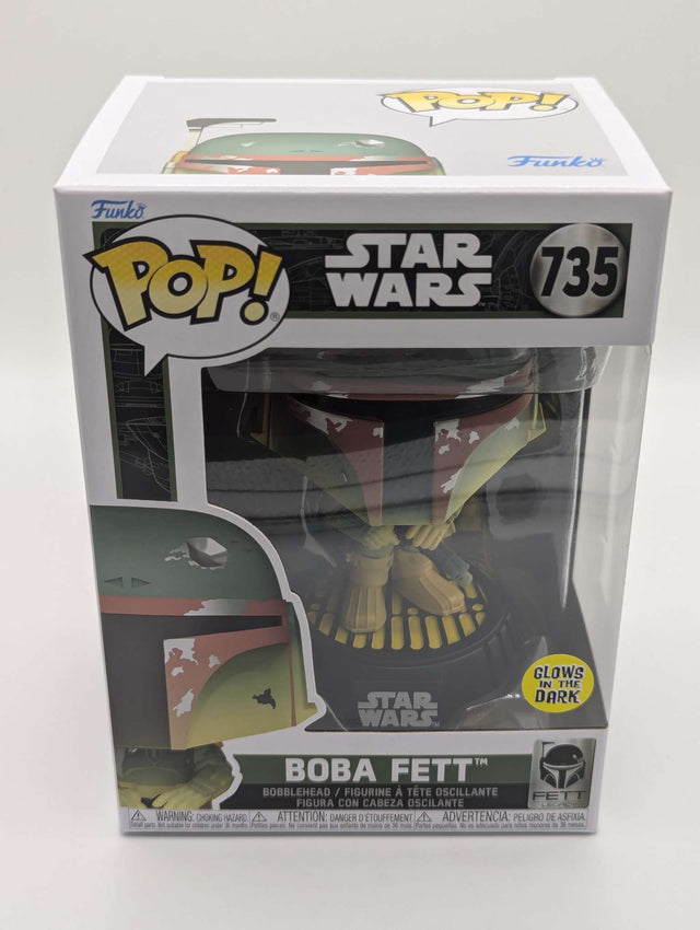 Funko Pop Star Wars | Fett Legacy | Boba Fett (Glow in the Dark) #735