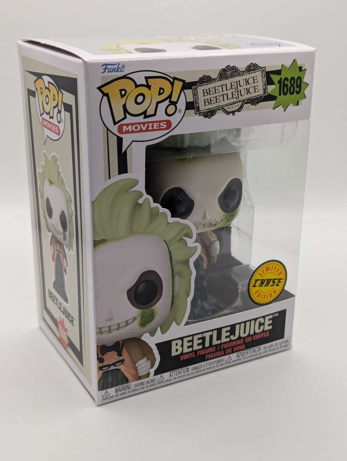 Beetlejuice (with  Guts) | Beetlejuice Beetlejuice | Funko Pop Movies | Chase #1689