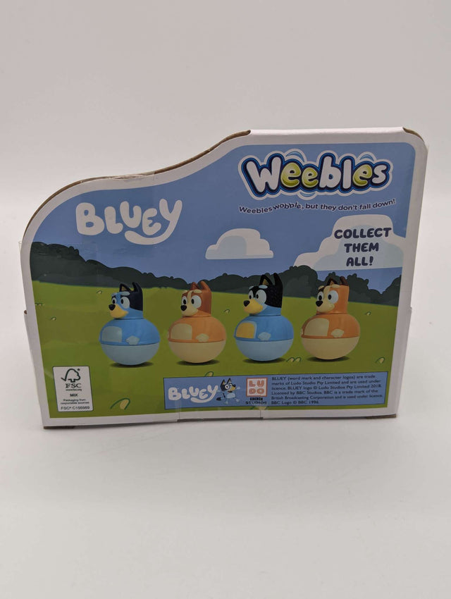 Bluey | Weebles Twin Figure Pack