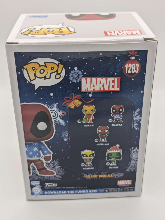 Damaged Box | Deadpool (Christmas)  | Funko Pop Marvel | #1283