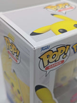 Damaged | Funko Pop Games | Pokemon | Pikachu (Waving) | Flocked #553