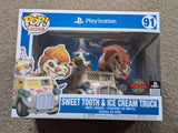 Damaged Box | Sweet Tooth & Ice Cream Truck | PlayStation Twisted Metal | Funko Pop Rides #91