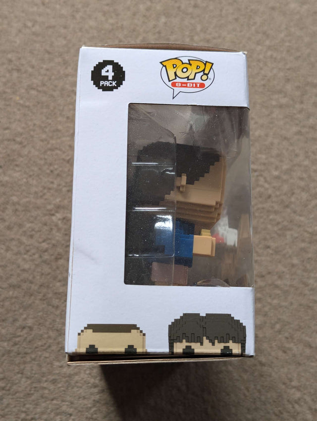 Damaged Box | Funko Pop 8-Bit | Stranger Things | Eleven with Eggos / Mike / Dustin / Lucas 4 Pack