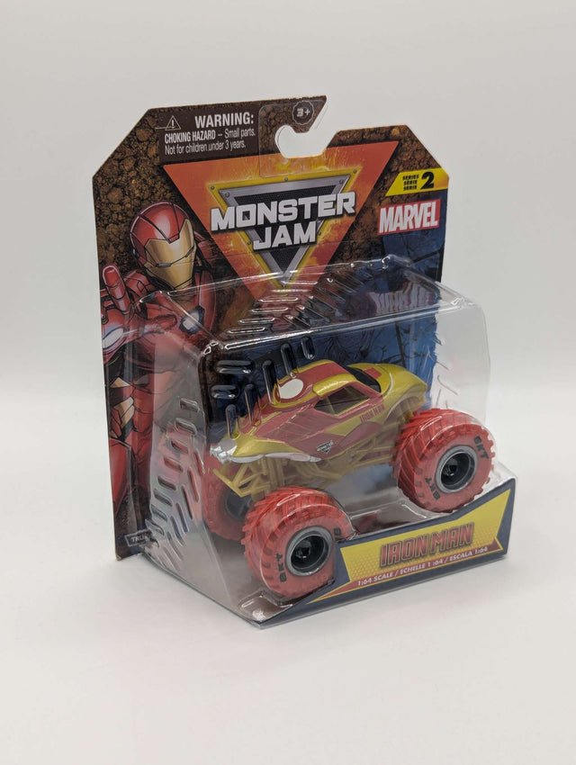 Monster Jam | 1:64 Die-Cast Series 2 | Marvel | Iron Man