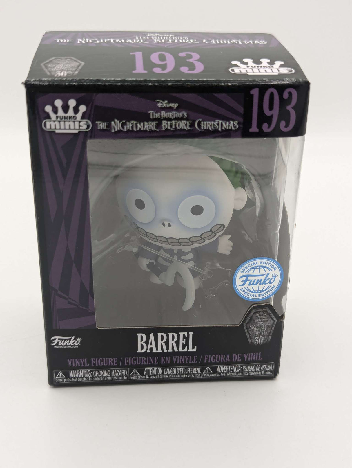 Funko Minis | Nightmare Before Christmas | 7.5 cm Special Edition