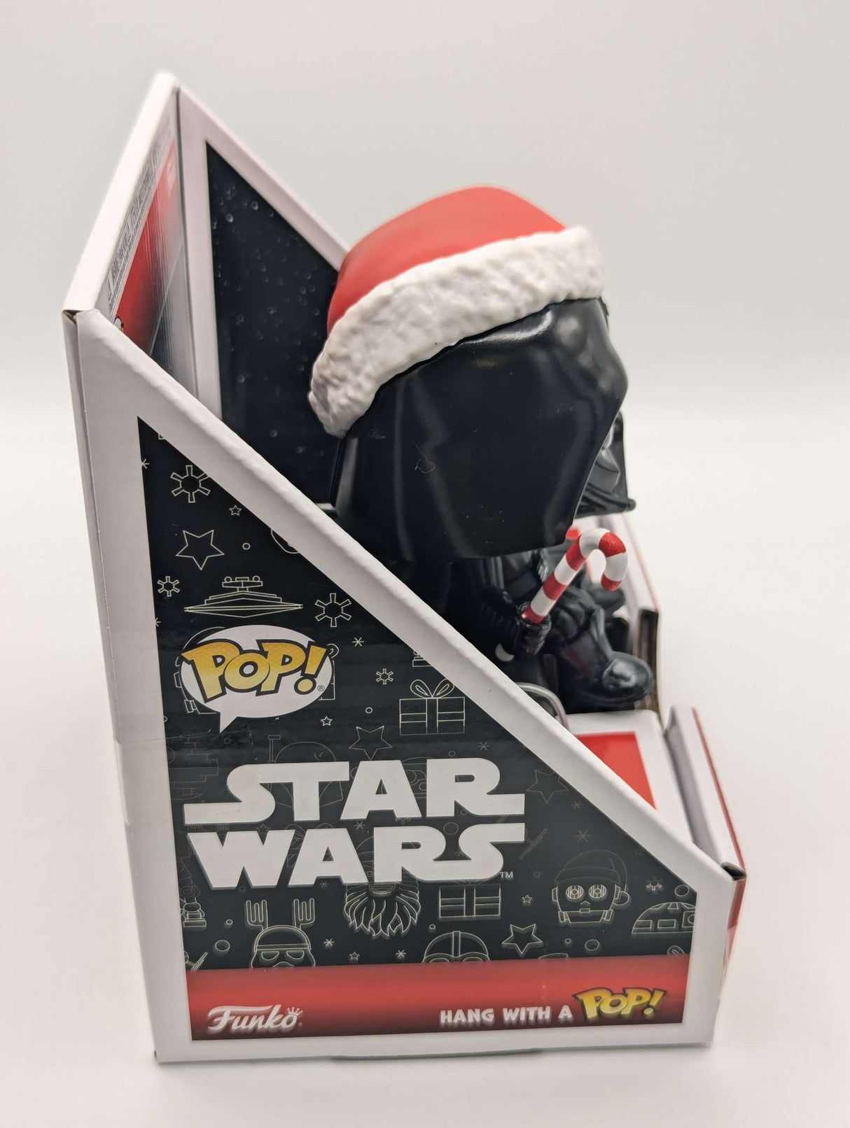 Funko Pop Edge-Sitter | Star Wars Stocking Hanger | Christmas Darth Vader