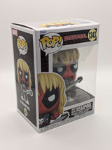 Damaged Box | Heavy Metal Deadpool | Funko Pop Marvel  #1343