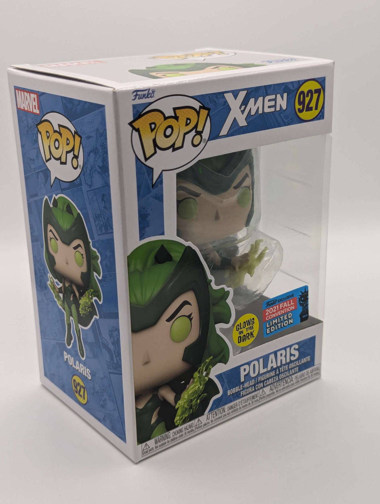 Damaged Box | Funko Pop Heroes | X-Men | Polaris GITD #927