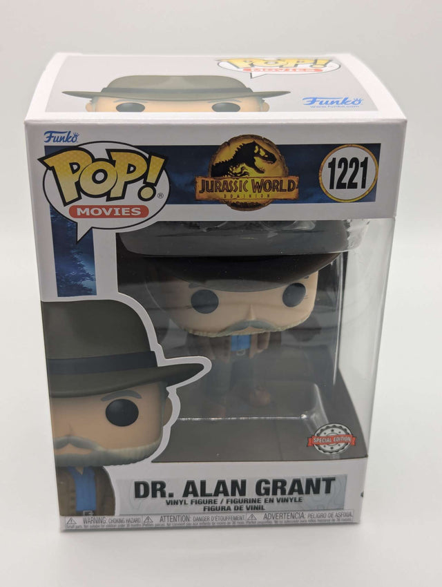 Damaged Box | Funko Pop Movies | Jurassic World Dominion | Dr. Alan Grant #1221