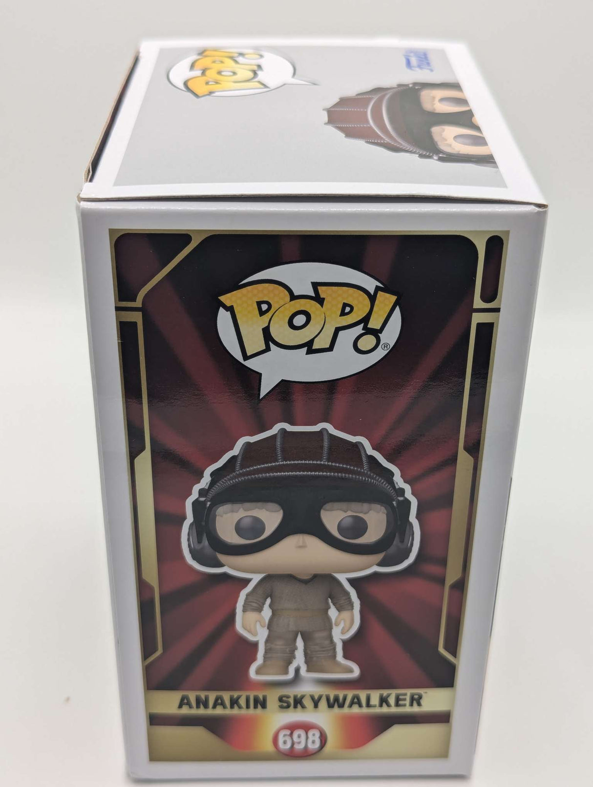 Damaged Box | Funko Pop Star Wars | Episode 1 The Phantom Menace | Anakin Skywalker (Helmet) #698