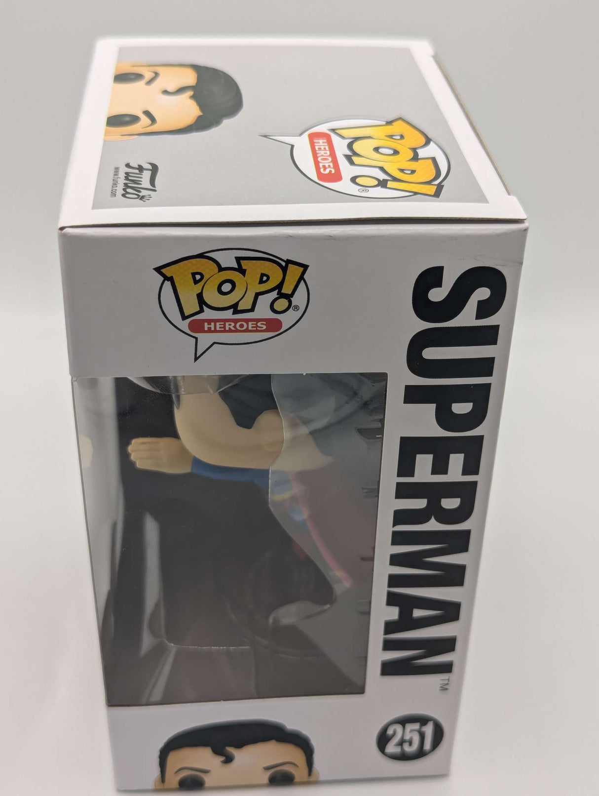 Damaged Box | Superman Flying (80th Anniversary) | Funko Pop Heroes | #251