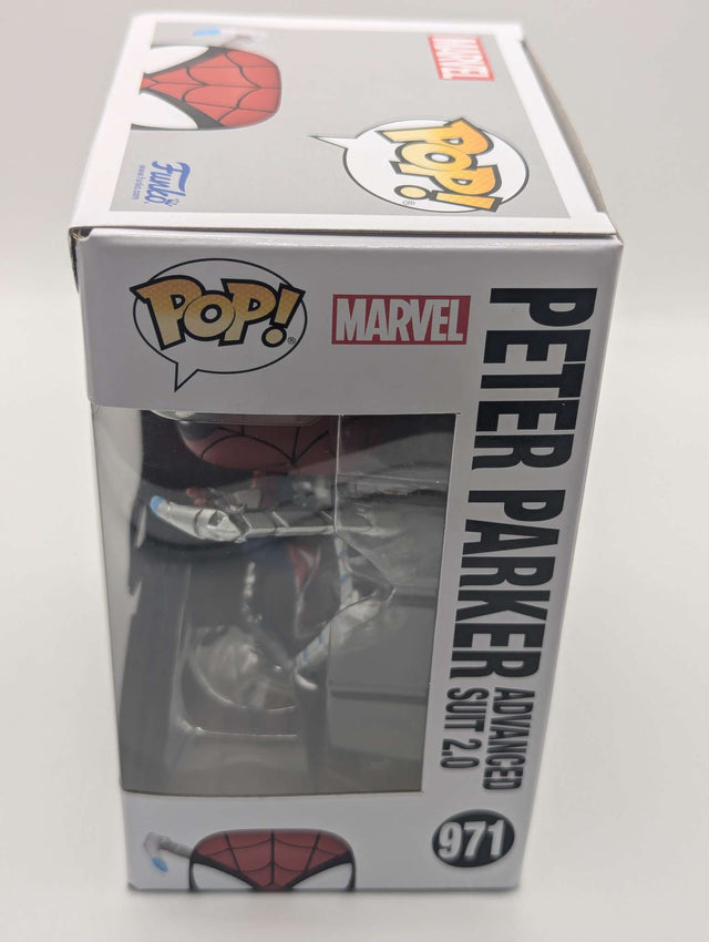 Damaged Box | Funko Pop Games | Marvel Gamerverse | Spider-Man 2 | Peter Parker Advanced Suit 2.0 #971