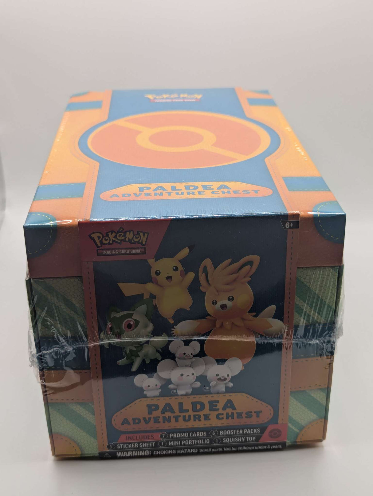 Damaged Box | Pokémon TCG | Paldea Adventure Chest