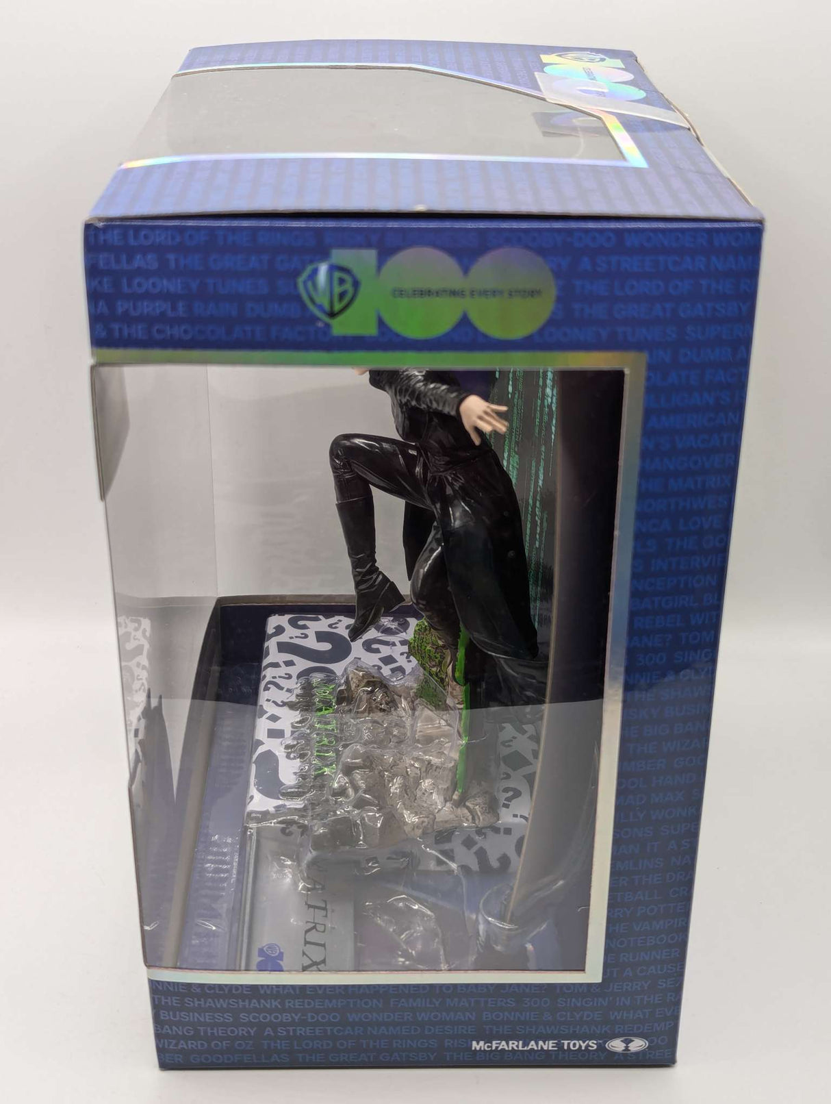 Trinity | Matrix | 6 inch Figure | McFarlane Toys Movie Maniacs WB 100