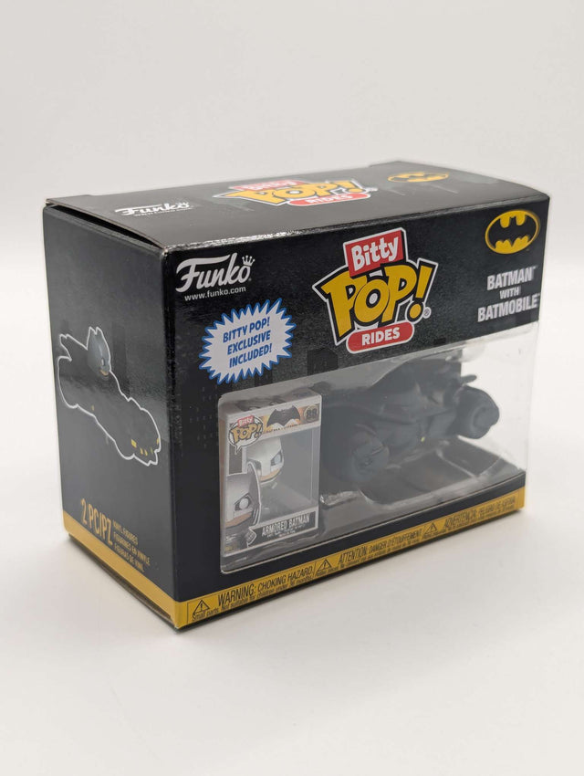 DC Batman with Batmobile | Funko Bitty POP! Rides