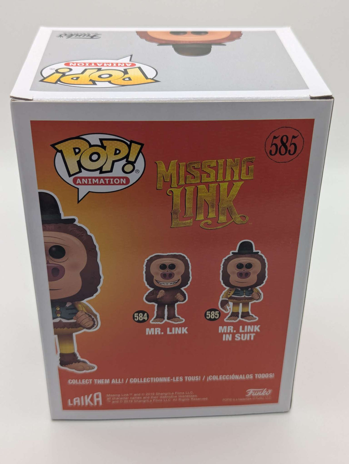 Damaged Box | Mr. Link in Suit | Missing Link | Funko Pop Animation #585