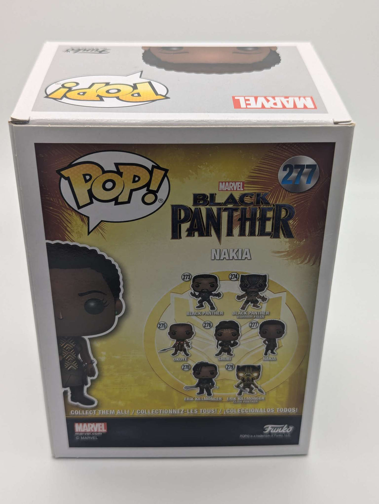 Damaged Box | Funko Pop Marvel | Black Panther | Nakia #277