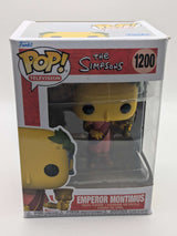 Damaged Box | Funko Pop Television | The Simpsons | Emperor Montimus #1200