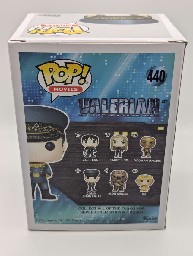 Damaged Box | Comm. Arun Filitt | Funko Pop Movies | Valerian #440