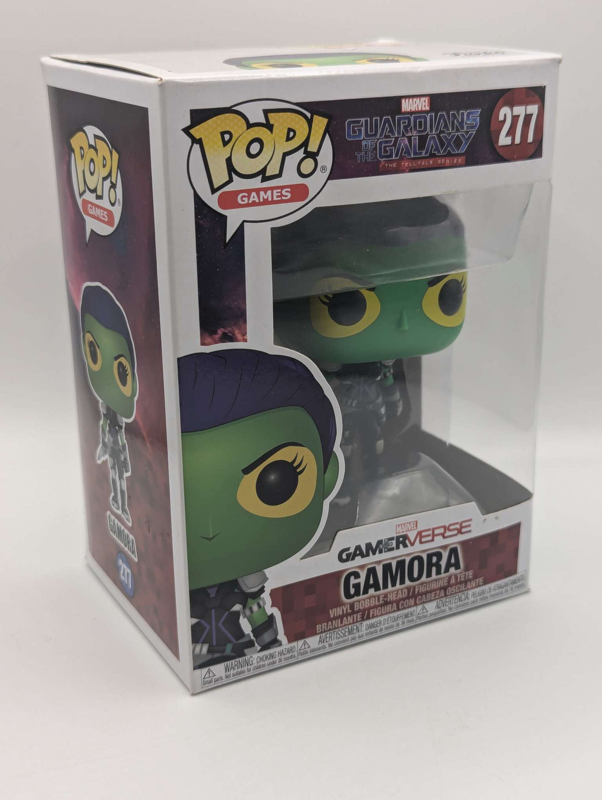 Damaged Box | Gamora | Marvel Guardians of the Galaxy | Funko Pop Games #277