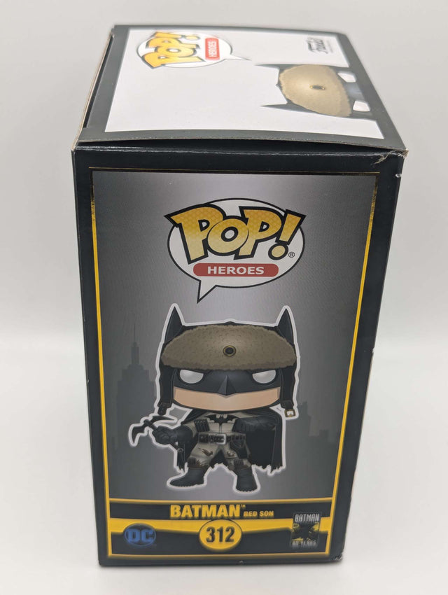 Damaged Box | Funko Pop Heroes | Batman 80 Years | Batman Red Son #312