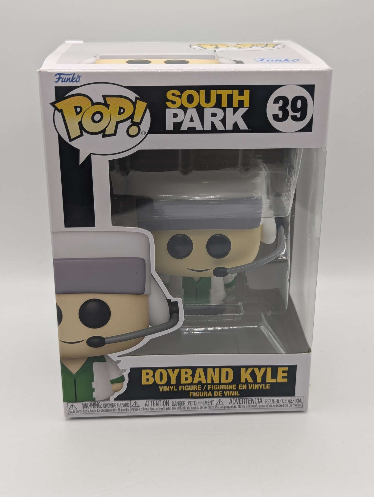 Damaged Box | Funko Pop | South Park | Boyband Kyle #39