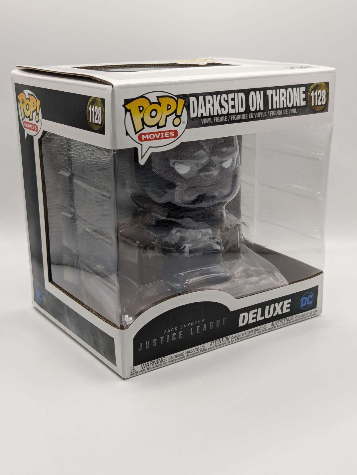 Damaged Box | Darkseid on Throne | Zack Snyder's Justice League Deluxe | Funko Pop Movies #1128