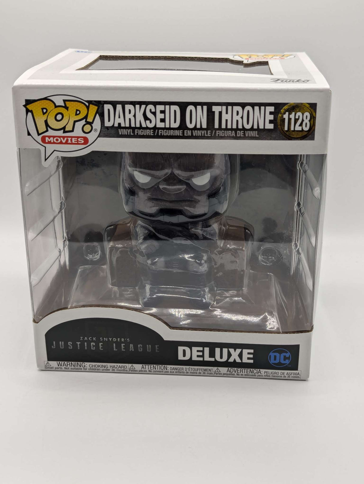 Damaged Box | Darkseid on Throne | Zack Snyder's Justice League Deluxe | Funko Pop Movies #1128