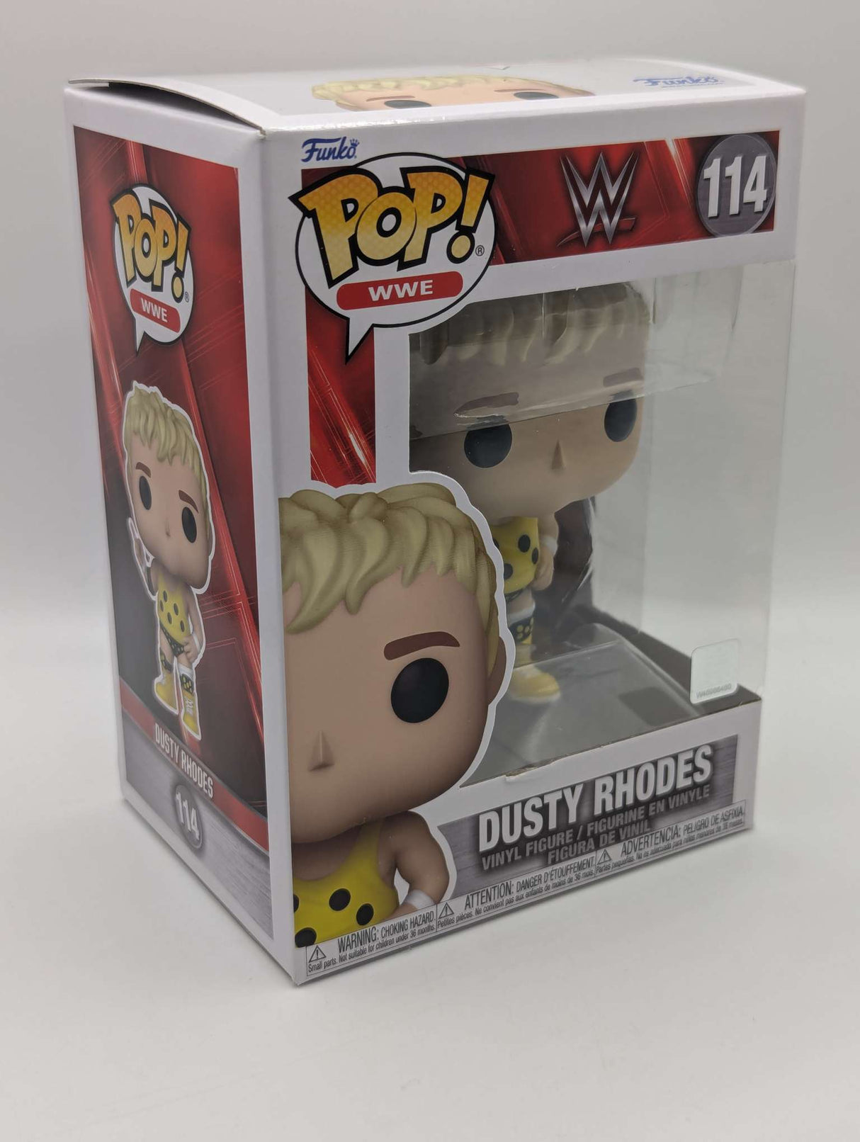 Damaged Box | Funko Pop WWE | Dusty Rhodes #114