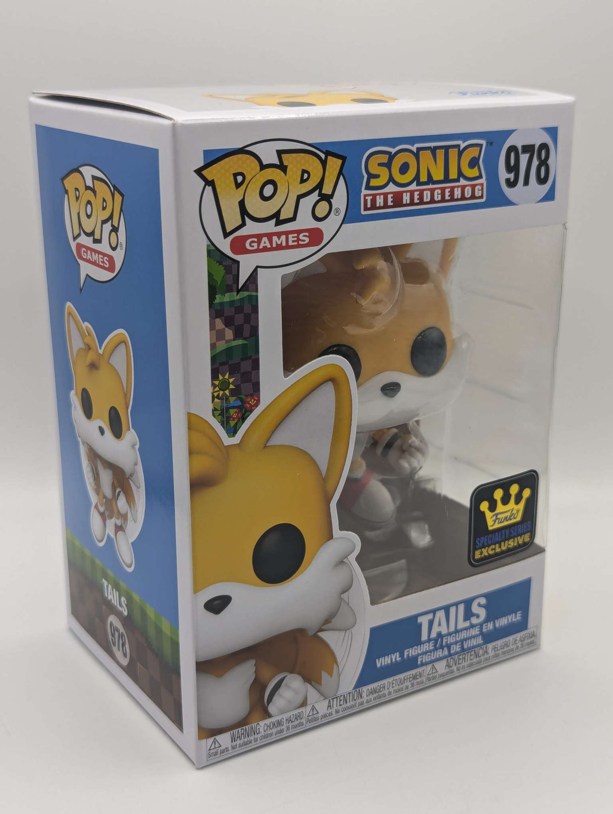 Tails (Flying) | Sonic The Hedgehog | Funko Pop Games #978