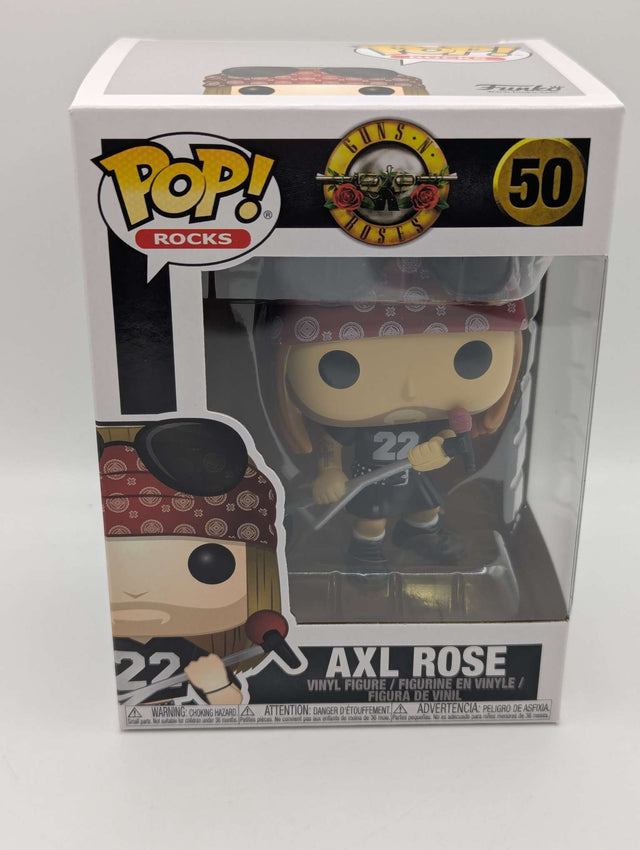 Axl Rose | Guns N Roses | Funko Pop Rocks | #50