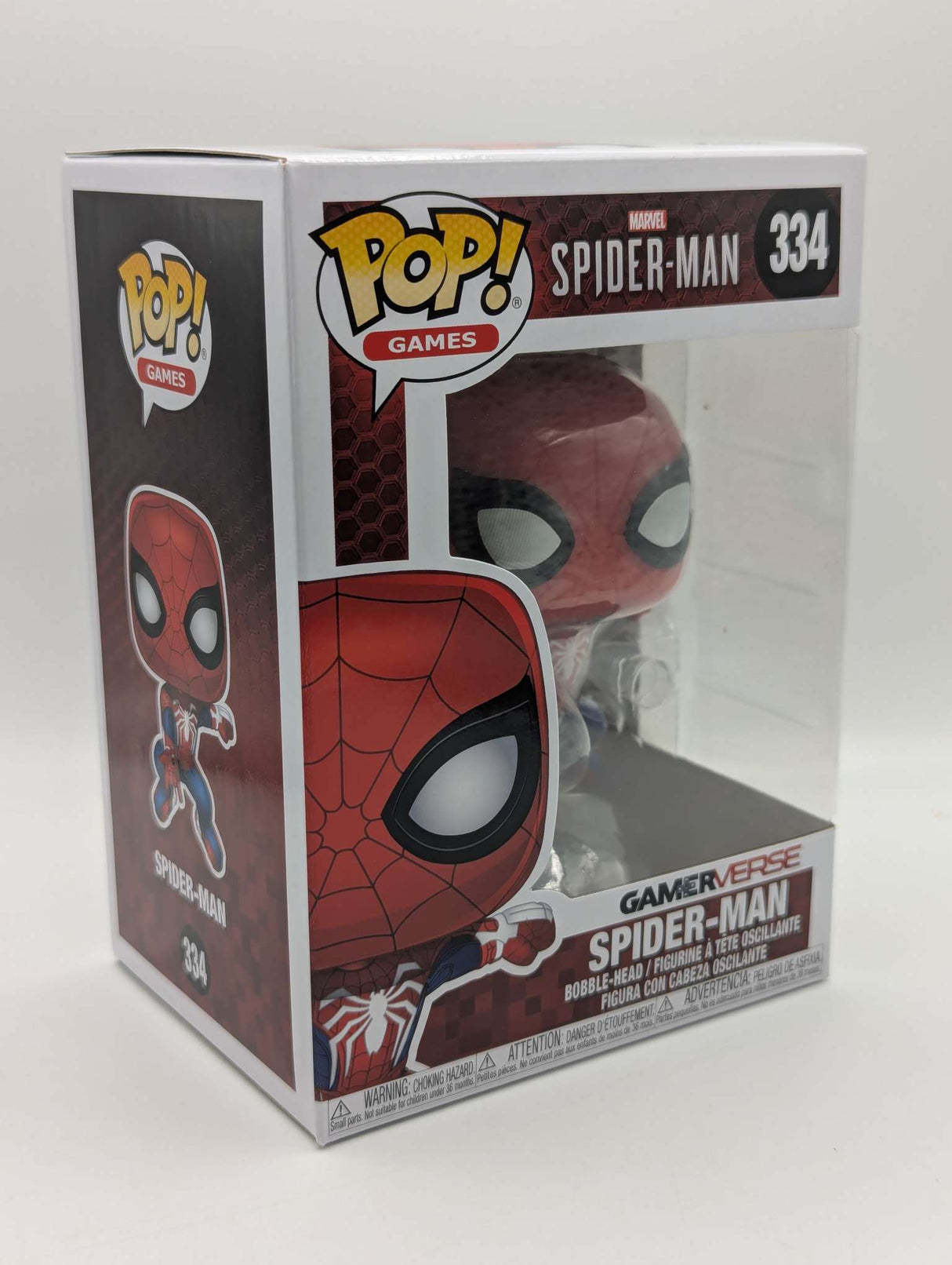 Spider-Man | Funko Pop Games | Marvel Gamerverse | #334