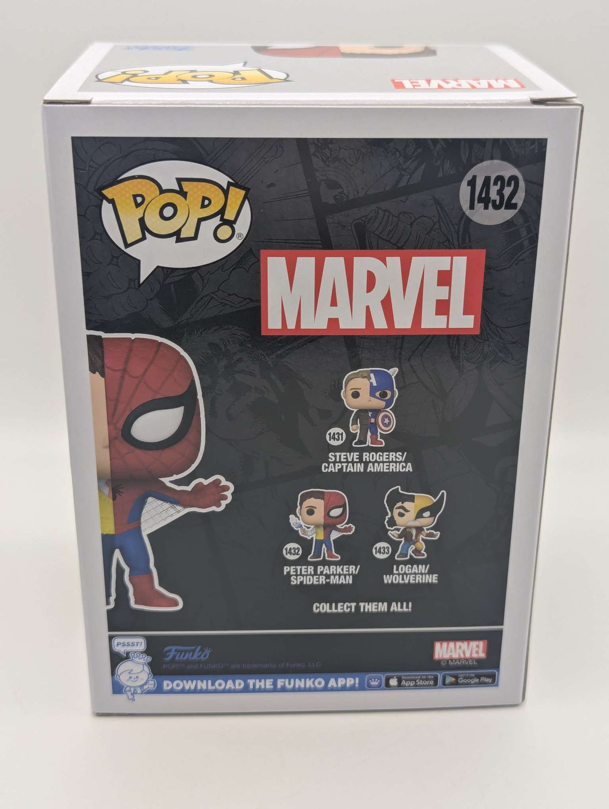 Peter Parker / Spider-Man | Split | Funko Pop Marvel | #1432