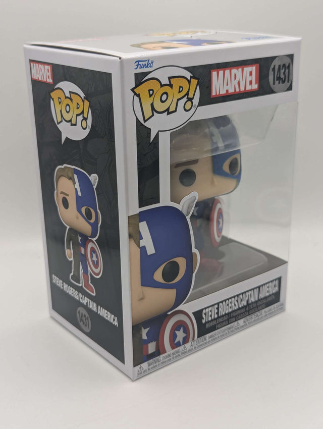 Steve Rogers / Captain America | Split | Funko Pop Marvel | #1431