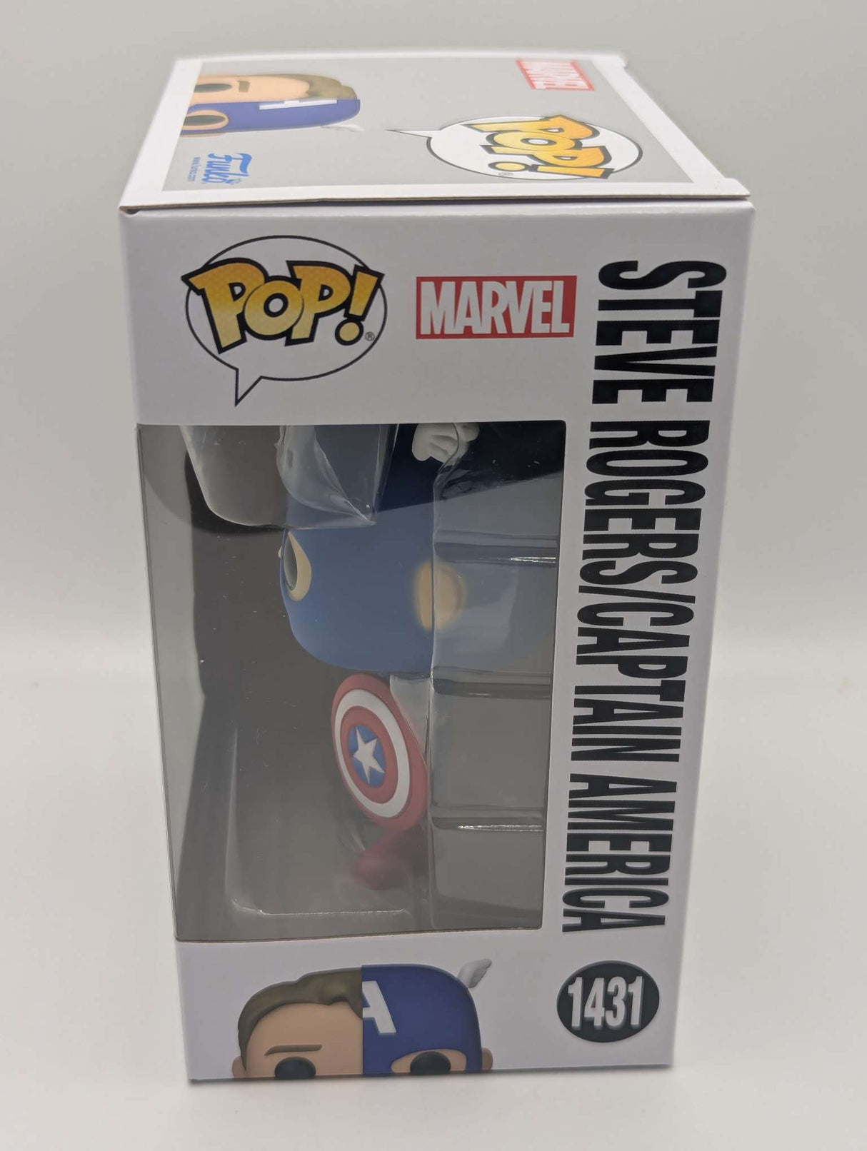 Steve Rogers / Captain America | Split | Funko Pop Marvel | #1431