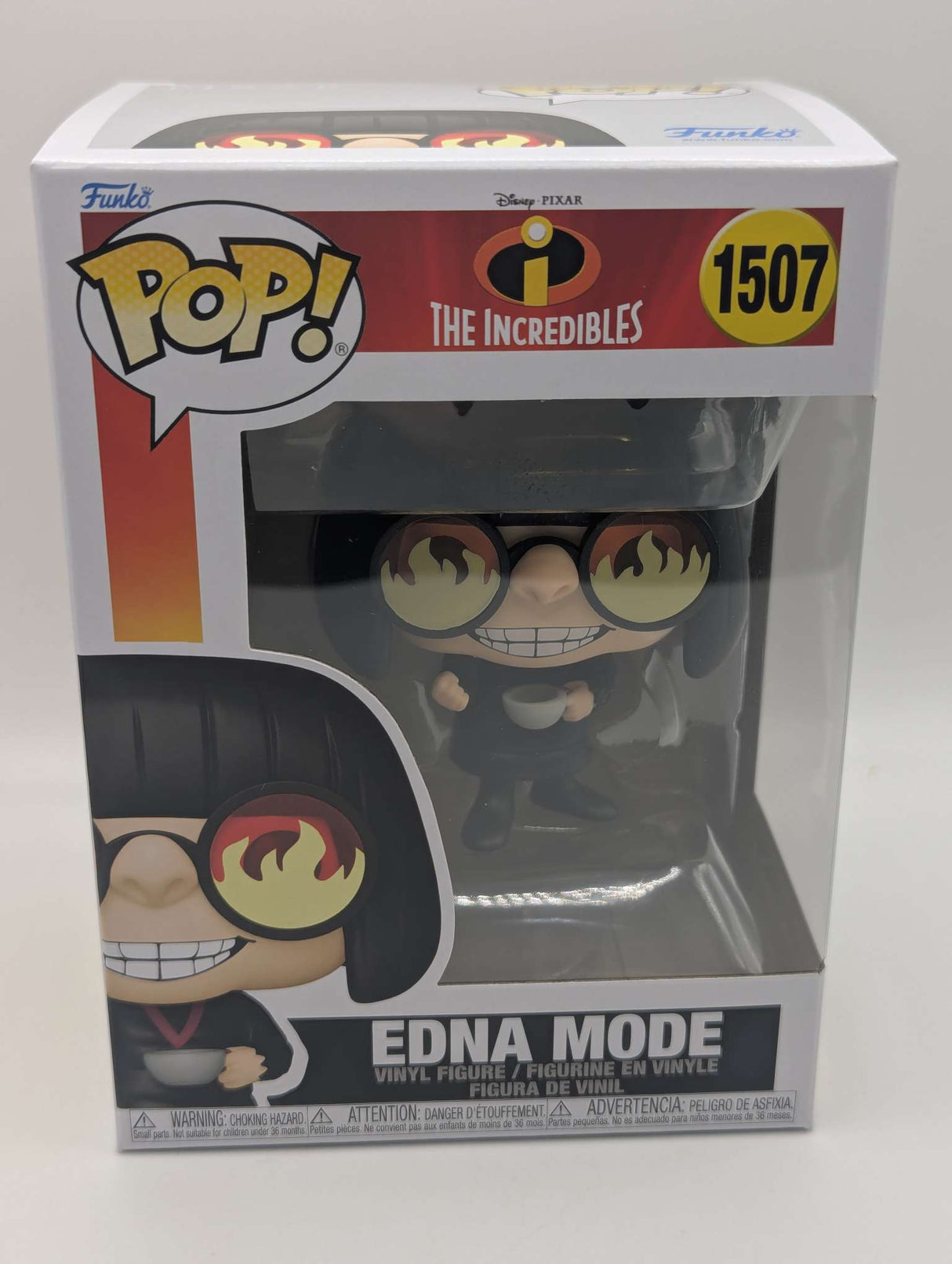 Edna Mode | The Incredibles | Funko Pop Disney Pixar | #1507