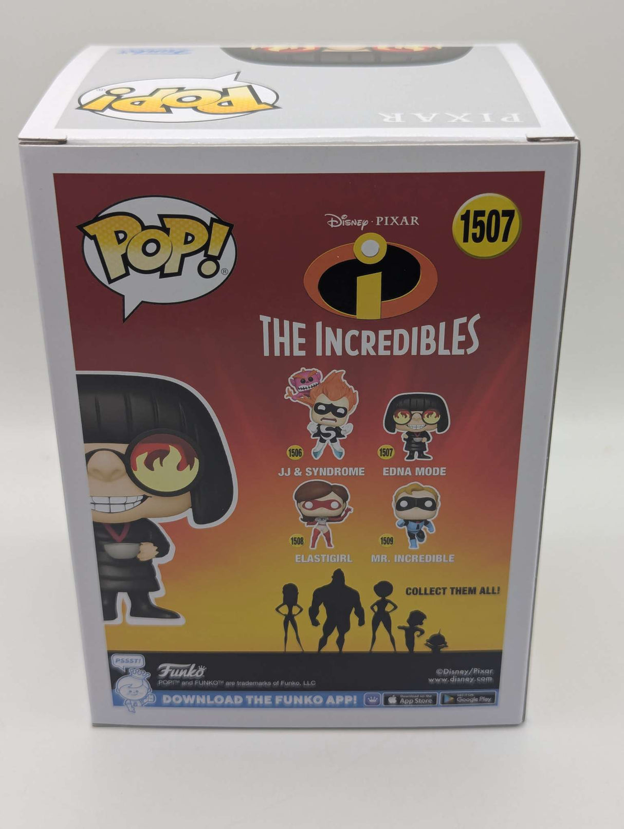 Edna Mode | The Incredibles | Funko Pop Disney Pixar | #1507