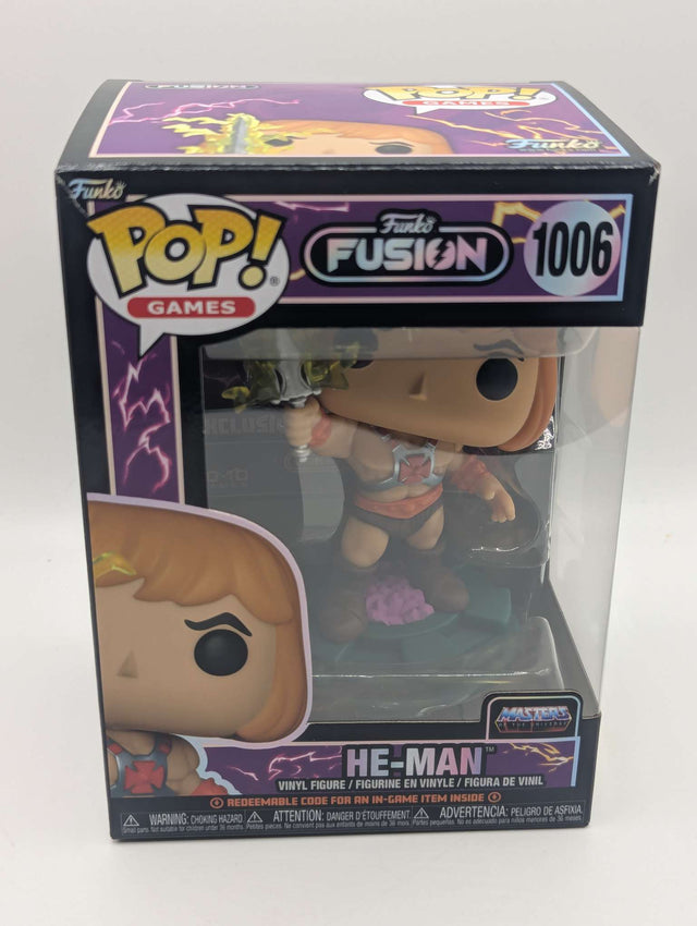 Damaged Box | He-Man | Masters of the Universe | Funko Fusion Pop Games | #1006