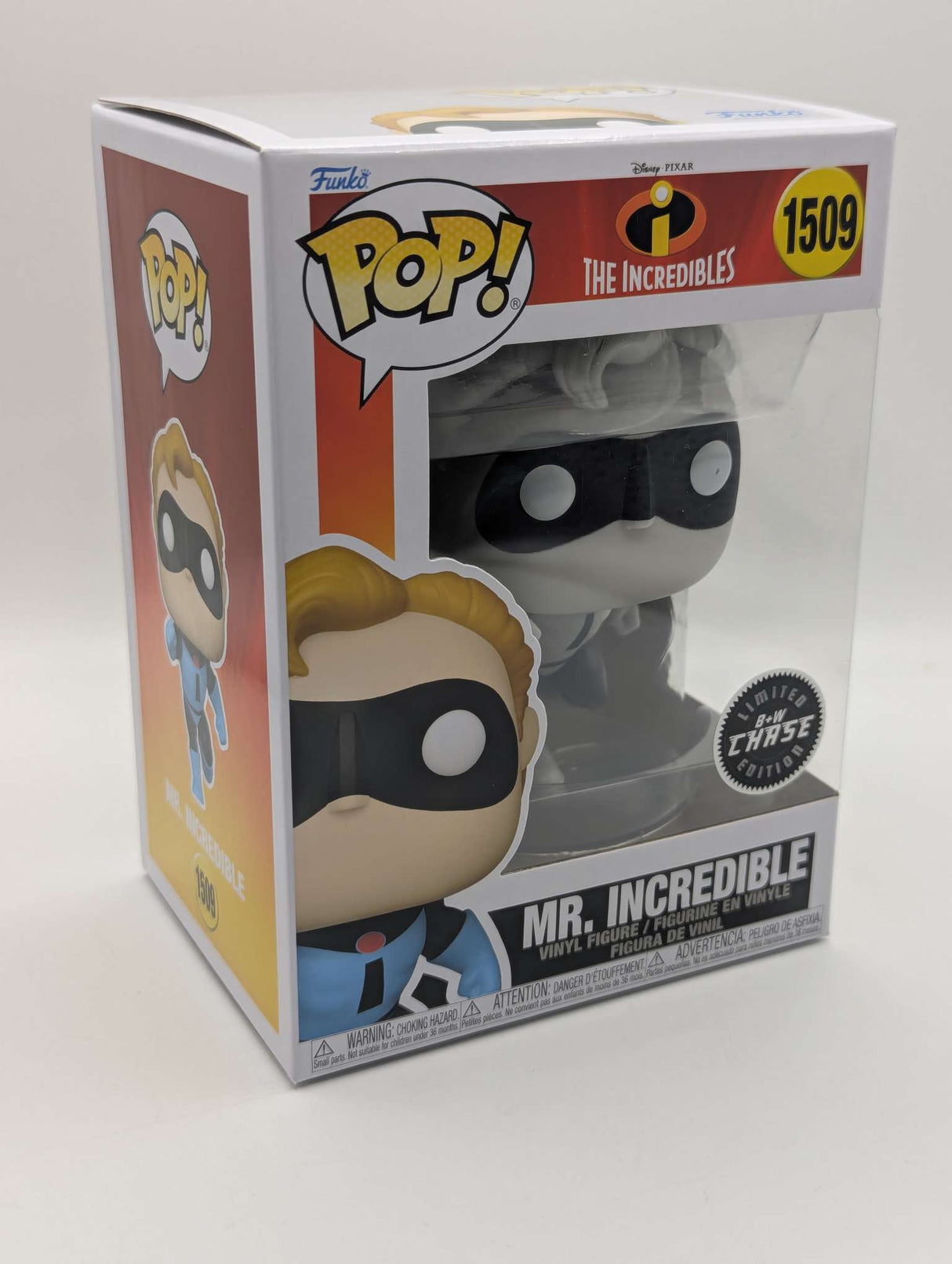 Damaged | Mr. Incredible | The Incredibles | Funko Pop Disney Pixar | Chase #1509