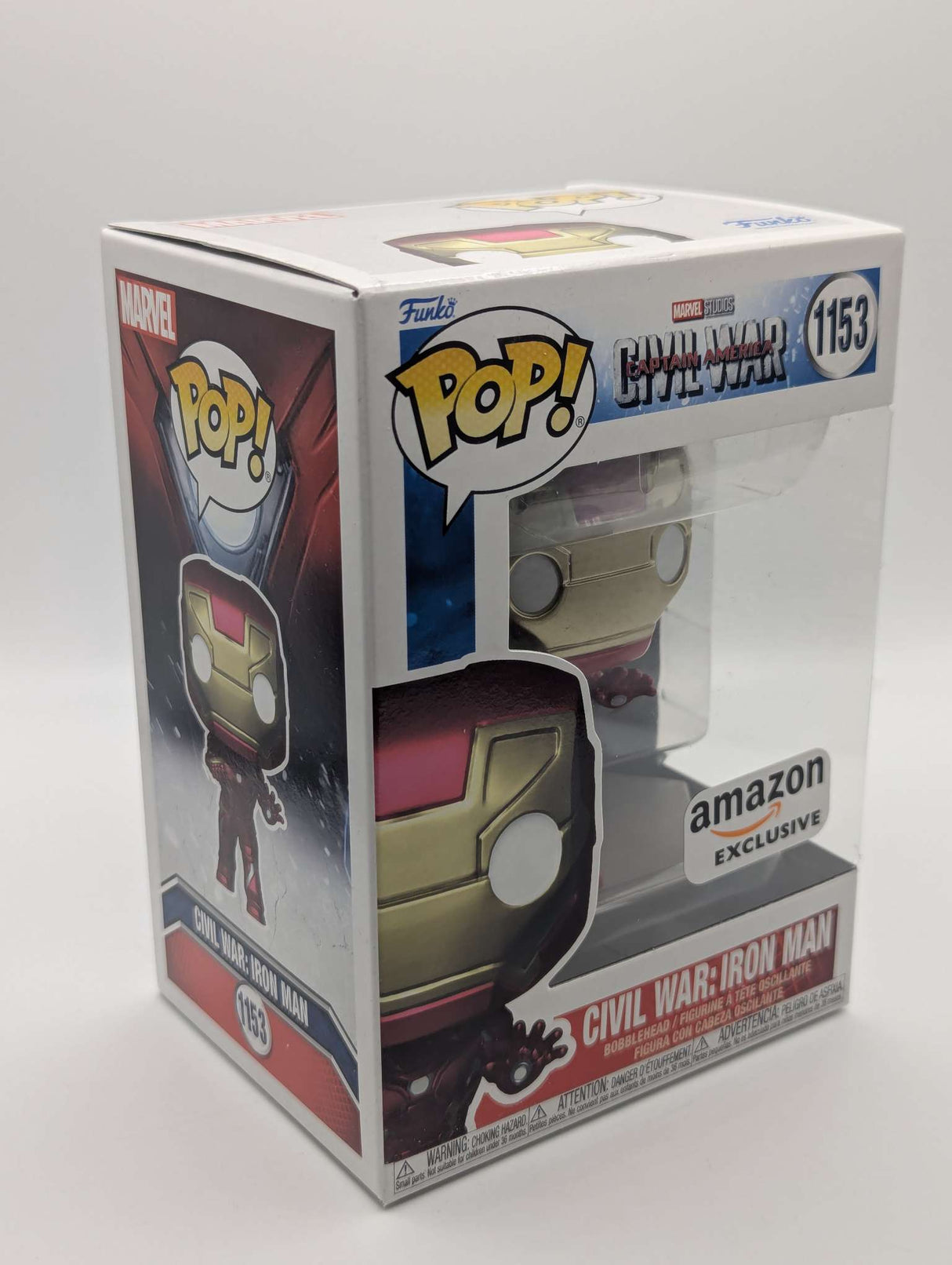 Civil War Iron Man | Captain America Civil War | Funko Pop Marvel  #1153