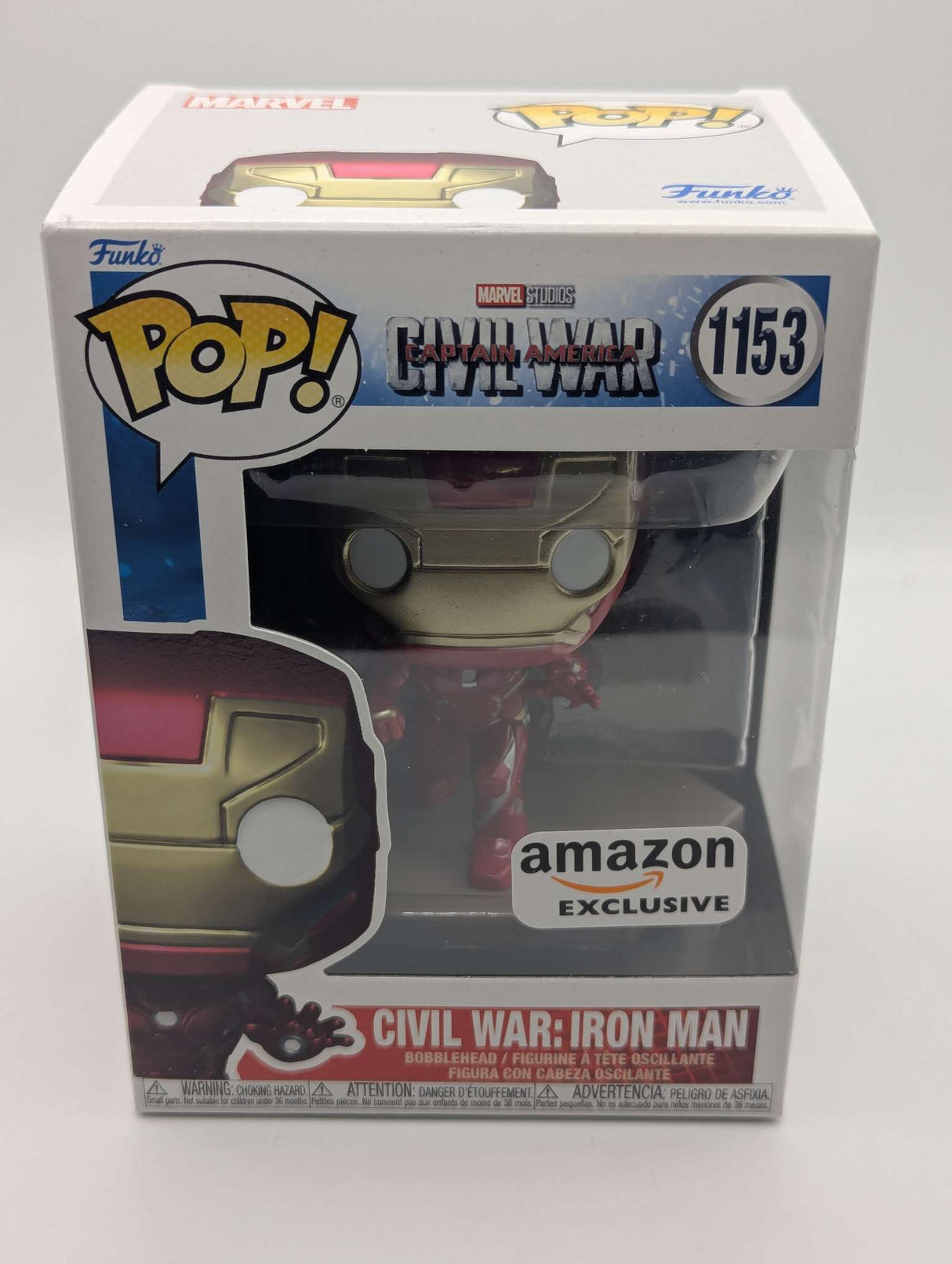 Civil War Iron Man | Captain America Civil War | Funko Pop Marvel  #1153