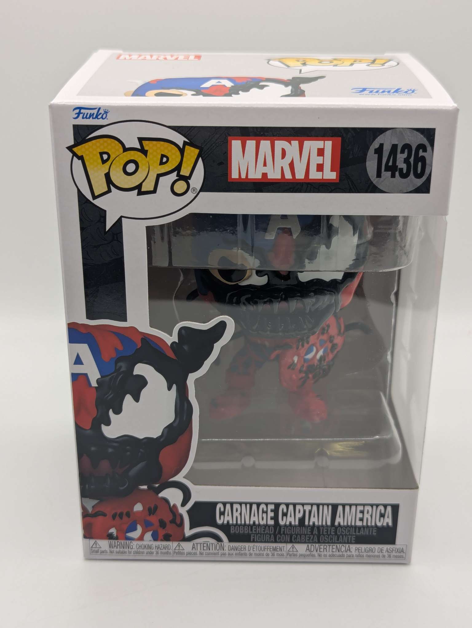 Captain America die cast good Funko pop