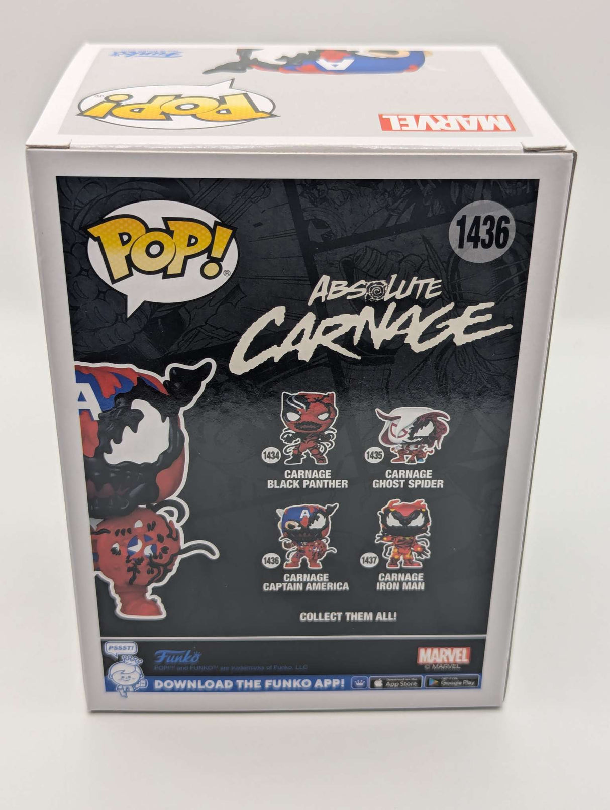 Carnage Captain America | Absolute Carnage | Funko Pop Marvel | #1436