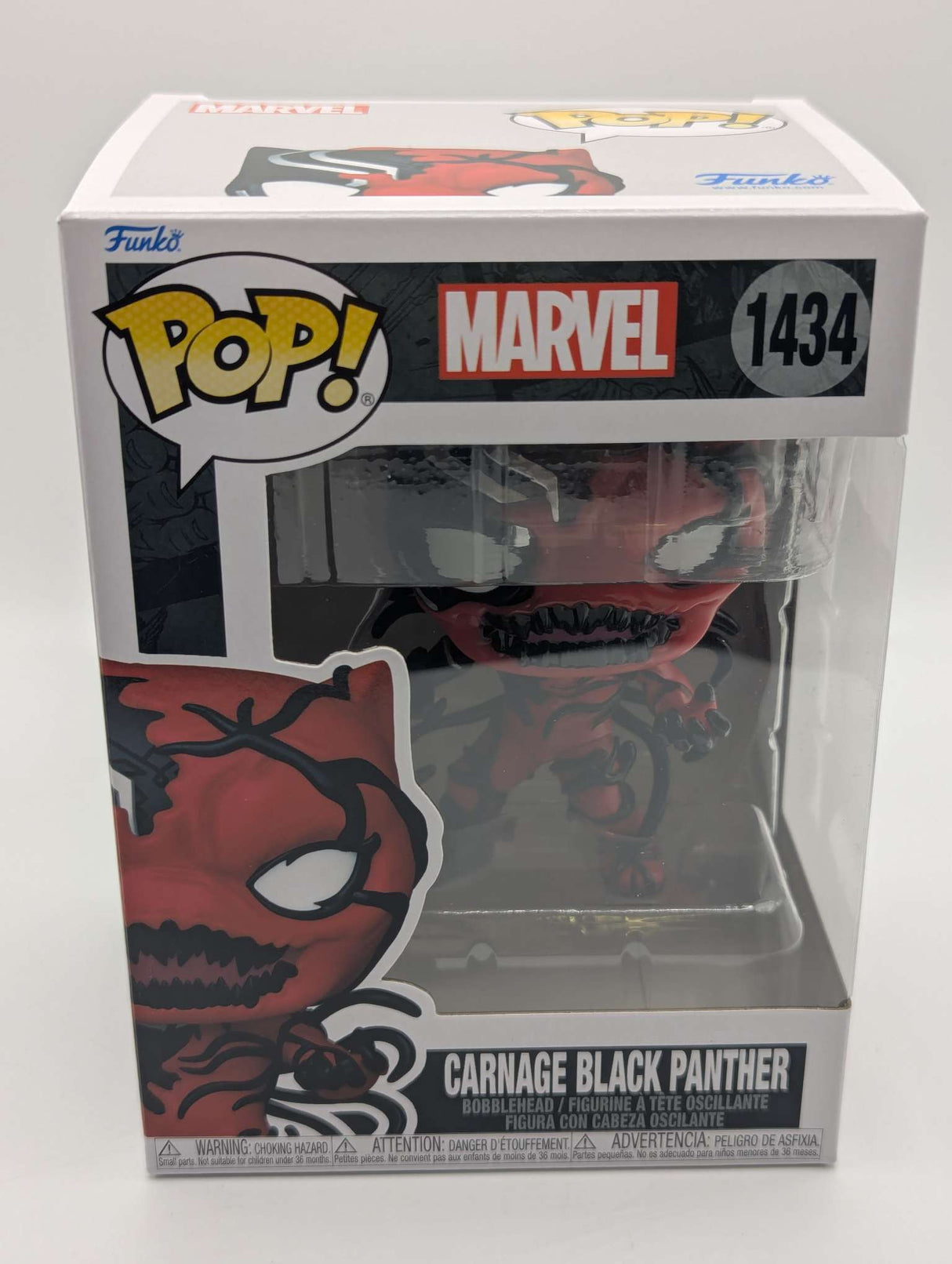 Carnage Black Panther | Absolute Carnage | Funko Pop Marvel | #1434