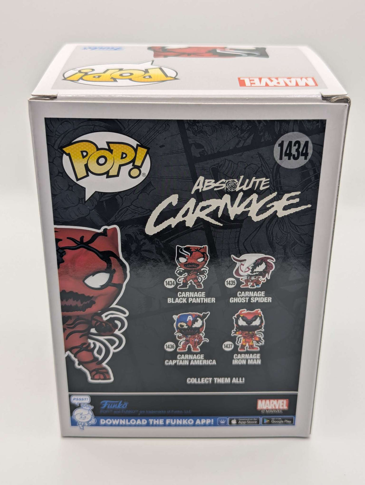 Carnage Black Panther | Absolute Carnage | Funko Pop Marvel | #1434