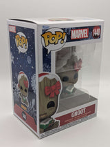 Groot (with Present) | Funko Pop Marvel Holiday #1440