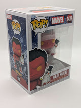 Red Hulk (with Snowman) | Funko Pop Marvel Holiday #1439