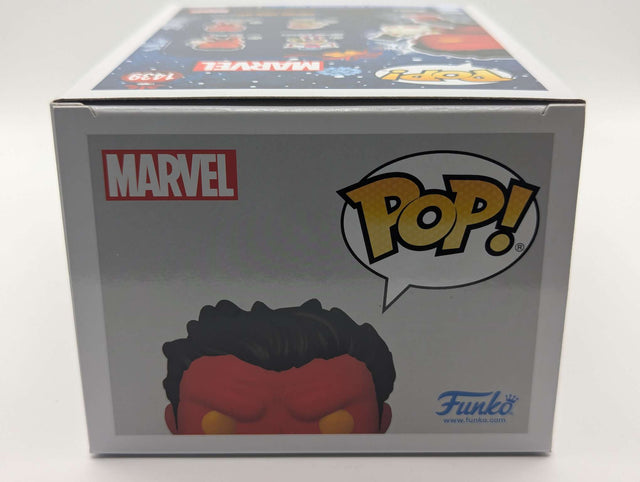 Red Hulk (with Snowman) | Funko Pop Marvel Holiday #1439