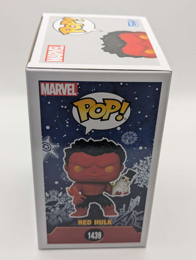 Red Hulk (with Snowman) | Funko Pop Marvel Holiday #1439