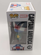 Captain America (with Wreath) | Funko Pop Marvel Holiday #1438